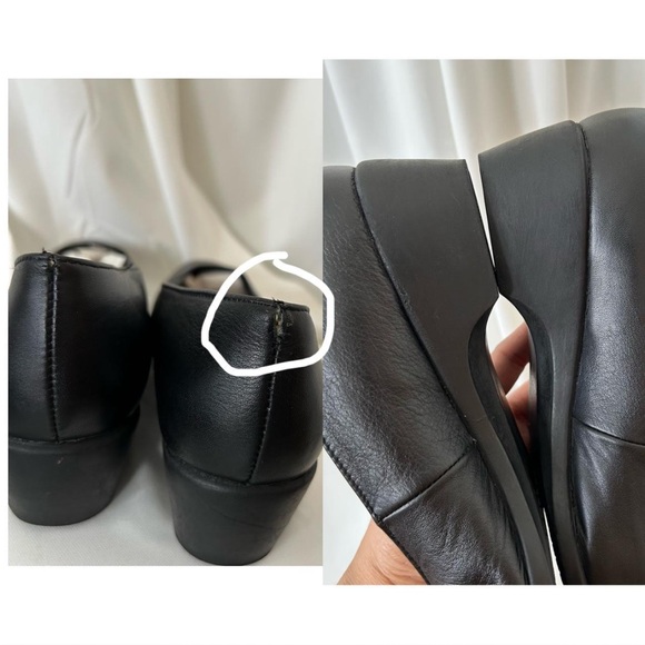 Vintage Black Valley Lane leather Upper slip-on loafers size 8M. - Picture 6 of 8